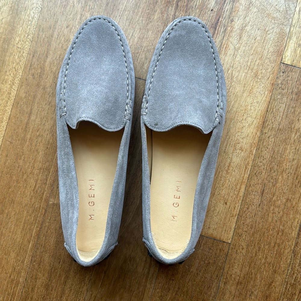 New gray color loafers size 42